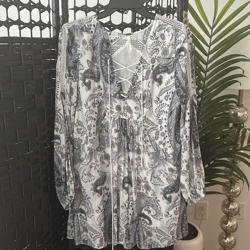 Free people long sleeve dress